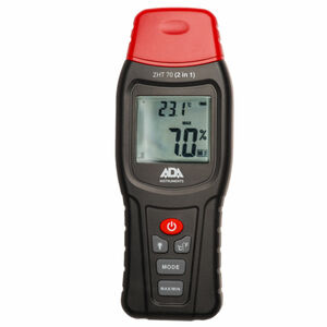 Измеритель влажности и температуры контактный ADA ZHT 70 (2 in 1) (древесина, стройматериалы, температура воздуха), фото 4