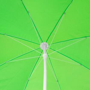 Зонт пляжный d 2,4м с наклоном зеленый (28/32/210D) (N-240N) NISUS, фото 2