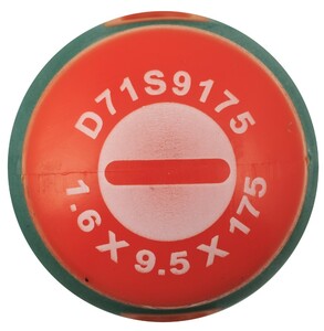 JONNESWAY D71S9175 Отвертка стержневая шлицевая ANTI-SLIP GRIP, SL9.5х175, фото 2