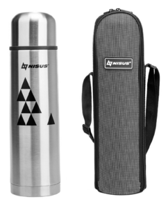 Термос (N-TM-050C) 1000ML (чехол) Nisus, фото 1