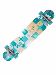 Лонгборд TechTeam Grace 46x10", 1/2 бирюзовый