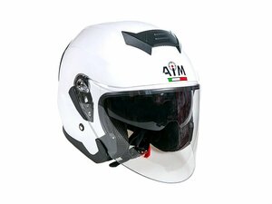 Шлем AiM JK526 White Glossy S, фото 1