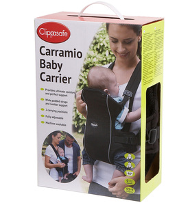 Рюкзак-переноска для детей Clippasafe Carramio, черный, фото 4
