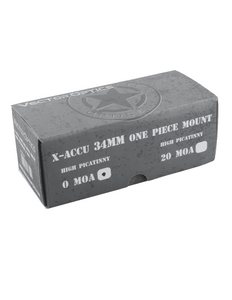 Крепление Vector Optics 34 mm X-ACCU ONE PIECE HIGH PICATINNY (SCTM-57), фото 6