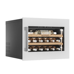 Винный холодильник (шкаф) компрессорный MEYVEL MV19PRO-KWB1, фото 2