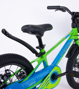 Велосипед детский Tech Team Forca 16" green/blue 2024 (магниевый сплав), фото 7