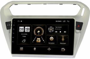 Штатная магнитола Peugeot 301 I 2012-2020 LeTrun 4166-9118 на Android 10 (4G-SIM, 3/32, DSP, QLed), фото 1