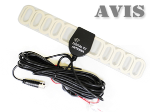 Активная автомобильная антенна AVEL AVS001DVBA (009A12) для цифровых ТВ-тюнеров DVB-T/ DVB-T2, фото 1
