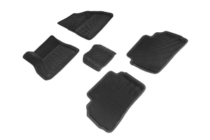 Коврики EVA 3D соты Seintex для Chevrolet Malibu IX 2015-н.в. (черные, 96402)