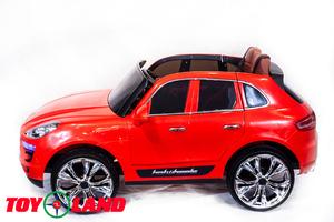 Детский автомобиль Toyland Porsche Macan QLS 8588 Красный, фото 4