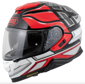 Мотошлем GT-Air 2 NOTCH SHOEI (черно-красно-белый глянцевый, TC-1, XL), фото 1