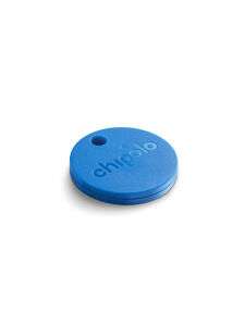 Умный брелок Chipolo PLUS с увеличенной громкостью и влагозащищенный, синий, фото 3