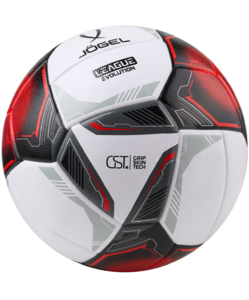 Мяч футбольный Jögel League Evolution Pro №5, белый, фото 3