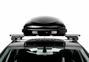 Бокс на крышу автомобиля Hapro Traxer 8.6 черный металлик, фото 3