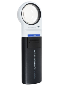 Лупа на ручке асферическая Eschenbach Mobilux LED 12x, 35 мм, с подсветкой