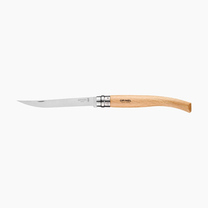 Нож филейный Opinel №12, нержавеющая сталь, рукоять из дерева бука, фото 1