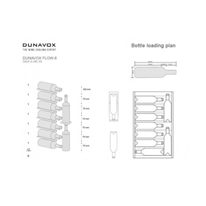 Винный шкаф Dunavox DAUF-8.23SS, фото 4