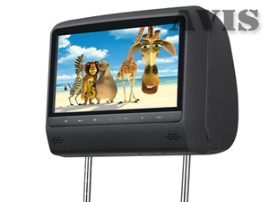 Подголовник со встроенным LCD монитором 9" Avel AVS0944BM (Черный), фото 1