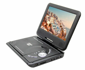 Портативный DVD плеер с цифровым тюнером DVB-T2 LS-918T 10 дюймов, фото 1