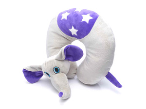 Детская подушка для путешествий Travel Blue Flappy the Elephant Travel Neck Pillow Слон (283), фото 3