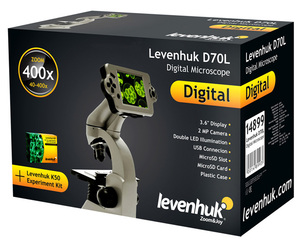 Микроскоп цифровой Levenhuk D70L, монокулярный, фото 2