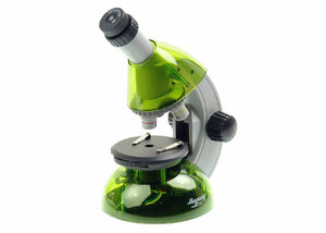 Микроскоп Микромед «Атом» 40–640x, лайм, фото 1