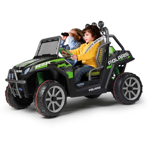 Детский электромобиль Peg-Perego Polaris Ranger RZR Green Shadow 2019, фото 2