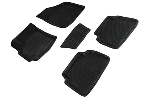 Коврики EVA 3D соты для Chevrolet Lacetti 2004-2013 (черные, 95260)