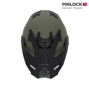 Шлем Acerbis ASSAULT матовый Military Green M, фото 5