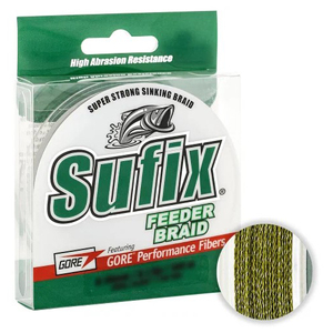 Леска плетеная SUFIX Feeder braid зеленая 100 м 0.10 мм 4,5 кг, фото 2