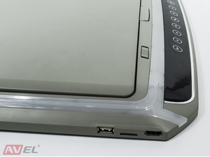 Потолочный монитор 15,6" со встроенным Full HD медиаплеером AVS1507MPP (серый), фото 3