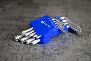 Набор накидных ключей и Torx L-образных МАСТАК ложемент, 18 предметов 5-23118, фото 8