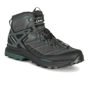 Ботинки треккинговые AKU ROCKET MID GTX, grey/green, р.8 (42), фото 1