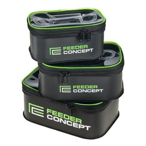Емкости для прикормки и насадки Feeder Concept EVA 3шт. набор 270х170х100 (FC002-001), фото 3