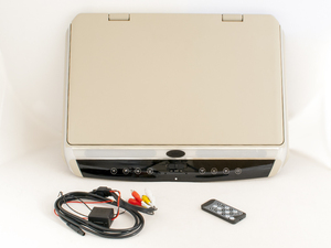 Автомобильный потолочный монитор 17,3" со встроенным FULL HD медиаплеером Avel AVS1750MPP (бежевый), фото 3