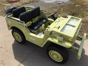 Детский автомобиль Toyland Jeep Willys YKE 4137 Matcha, фото 26
