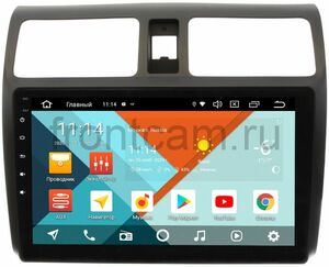 Штатная магнитола Suzuki Swift III Wide Media KS1024QR-3/32 DSP CarPlay 4G-SIM на Android 10, фото 1