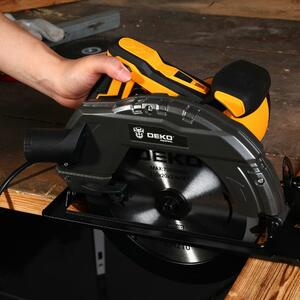 Дисковая (циркулярная) пила DEKO DKCS2300W, 2300Вт, 210мм, фото 5