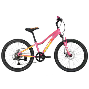 Велосипед Stark'23 Bliss 24.1 D розовый/оранжевый/белый 12", фото 3