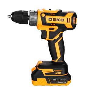 Аккумуляторная дрель-шуруповерт DEKO Banger 20V ONE+ 13 предметов в кейсе, 2x3.0Ач, фото 5