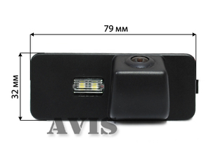 CCD штатная камера заднего вида Avel AVS321CPR (#103) для Volkswagen Beetle, фото 2