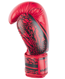 Перчатки боксерские Insane ODIN, ПУ, красный, 8 oz, фото 2