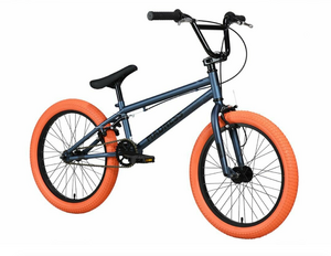Велосипед Stark'22 Madness BMX 1 темно-синий/черный/мандариновый, фото 2