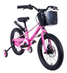 Велосипед детский Tech Team Forca 16" pink 2024 (магниевый сплав), фото 2