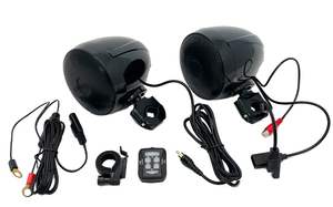 Аудиосистема для мотоцикла AVS350MP (черная), фото 1