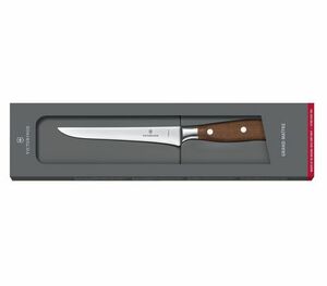 Нож Victorinox обвалочный, лезвие 15 см прямое, дерево (подарочная упаковка), фото 2