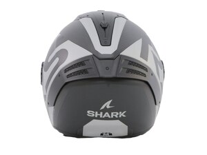 Шлем Shark SPARTAN RS CARBON SHAWN MAT Black/Silver (XXL), фото 6