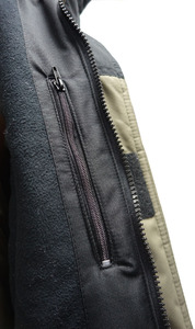 Костюм рыболовный зимний Canadian Camper DENWER PRO (куртка+брюки) цвет black / stone, XL, фото 13