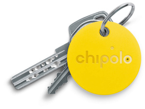 Умный брелок Chipolo CLASSIC со сменной батарейкой, желтый, фото 2