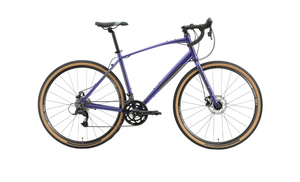 Велосипед Stark'23 Gravel 700.1 D фиолетовый/черный 22"